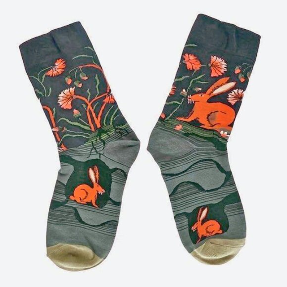 Colorful Cotton Socks 4 Pair Med - Picture 6 of 11